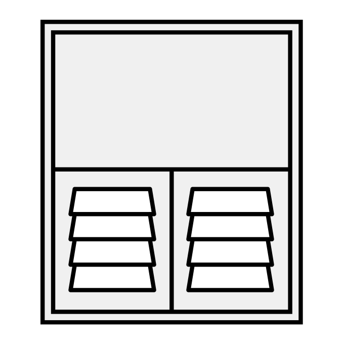 Cafe Style Window Shutters