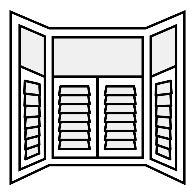 Bay Window Shutters