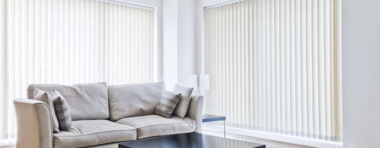 A pair of closed allusion blinds.